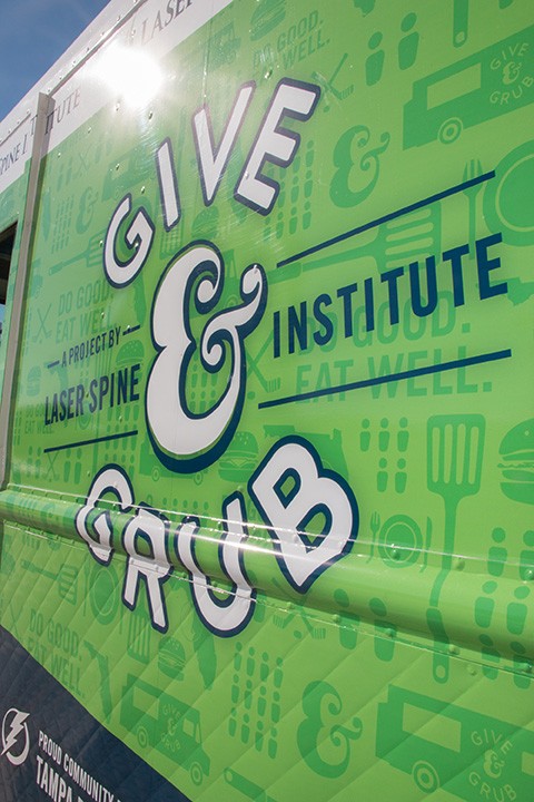 Laser Spine Institute | Give & Grub